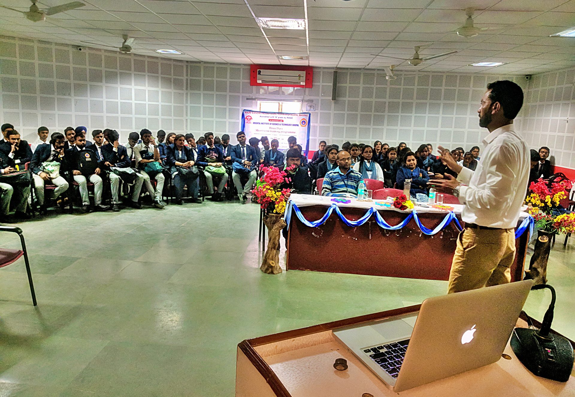Lecture on SEO & Digital Marketing at Oriental Engineering College, Bhopal